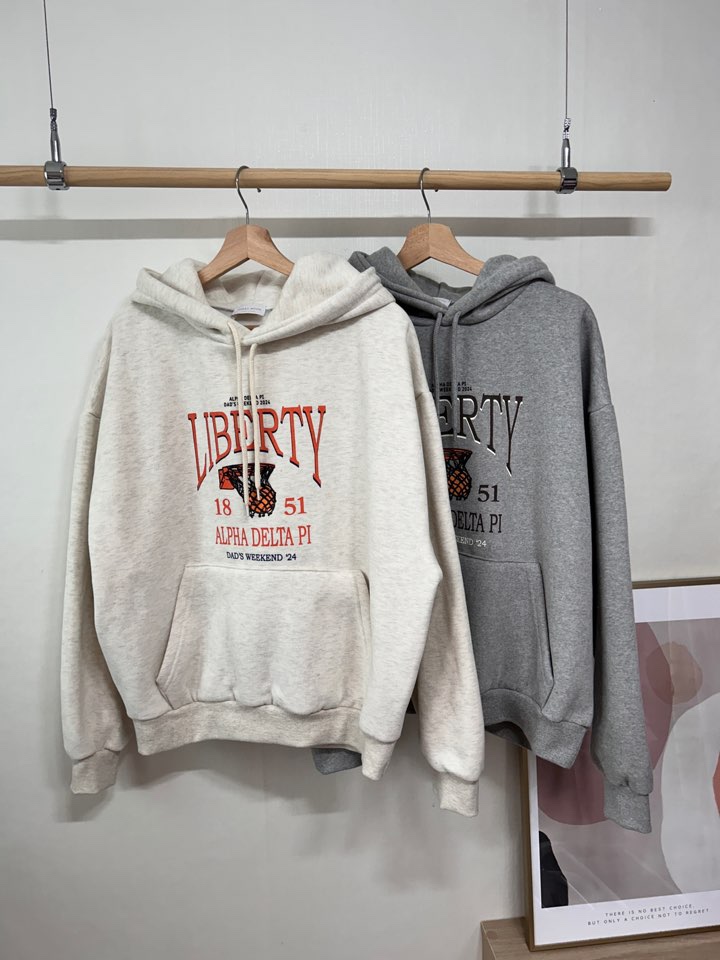 裏起毛LIBERTYプリントパーカー | 詳細画像6