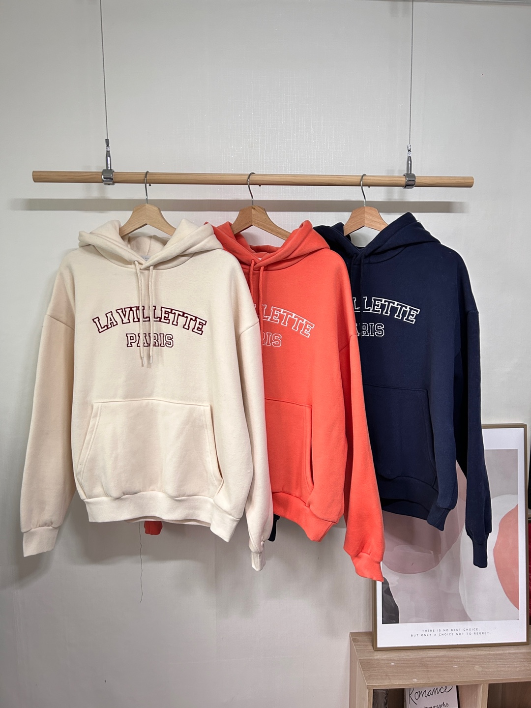 裏起毛VILLETTE刺繍マフポケパーカー | 詳細画像7