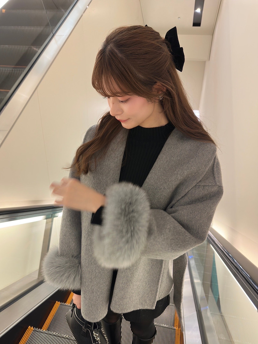 ベロアローズリボンバレッタ | 詳細画像4