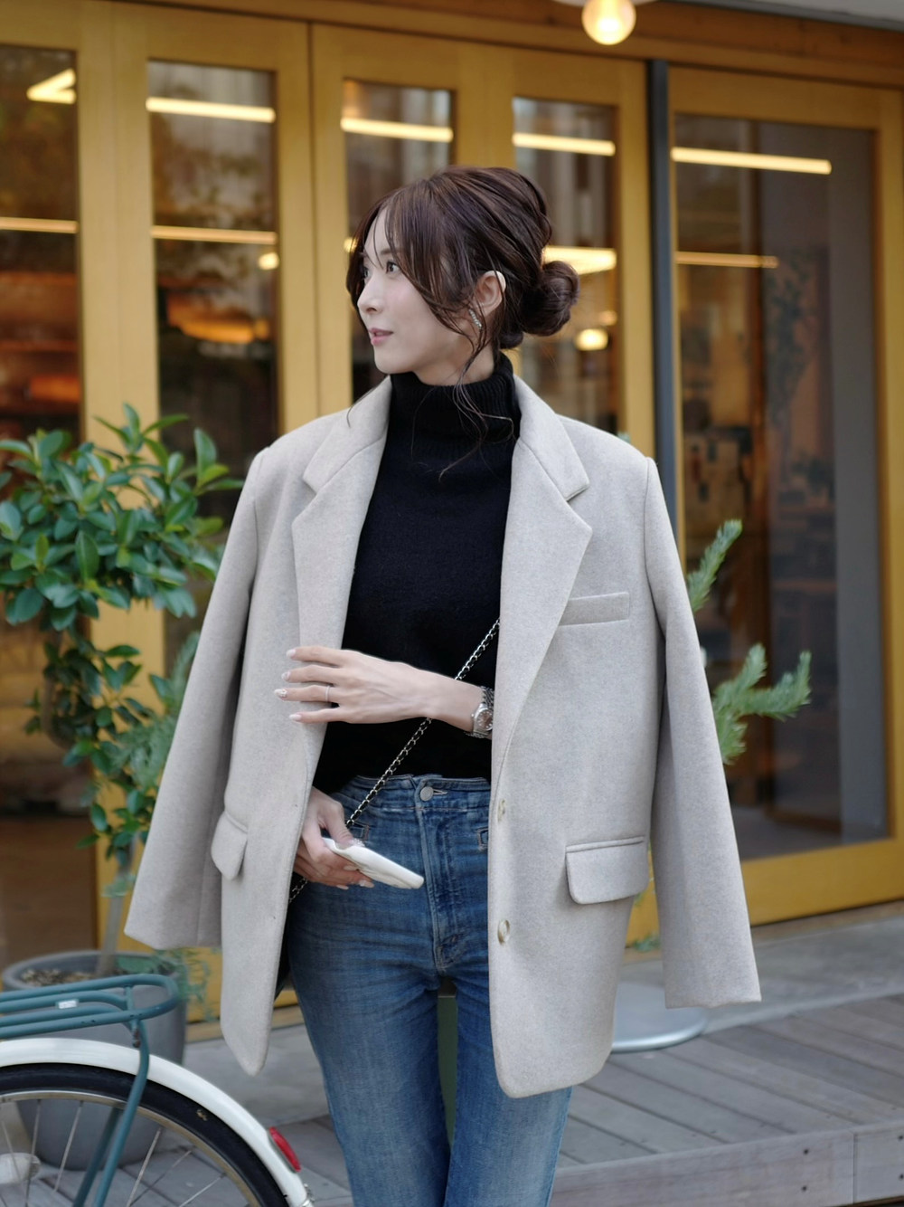 メルティ長袖ミドルジャケット | 詳細画像3