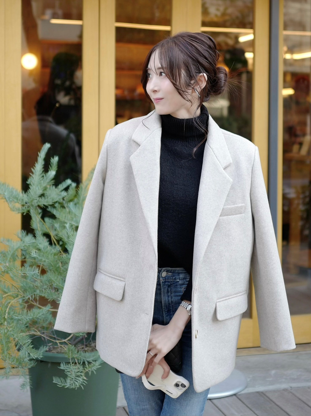 メルティ長袖ミドルジャケット | 詳細画像11