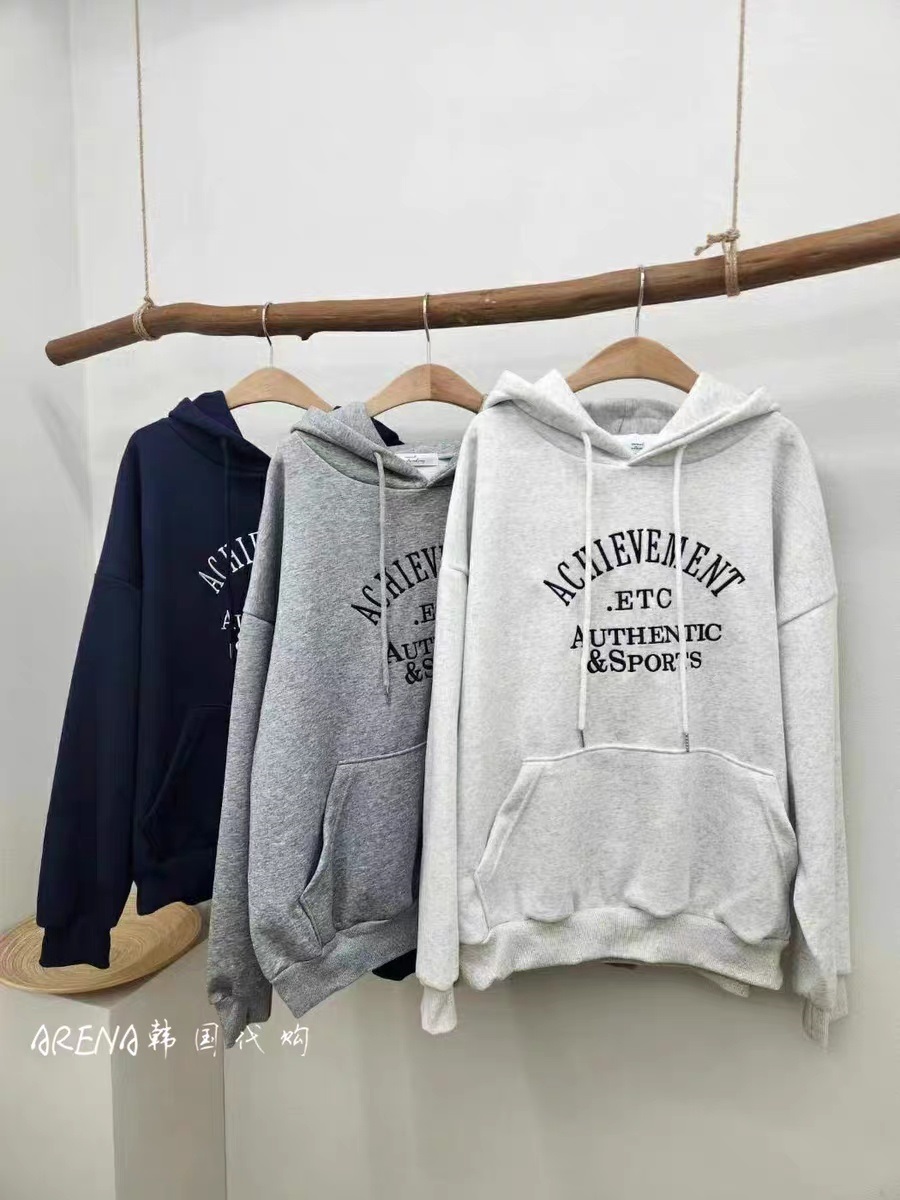 裏起毛ACHIEVEMENT刺繍パーカー | 詳細画像10
