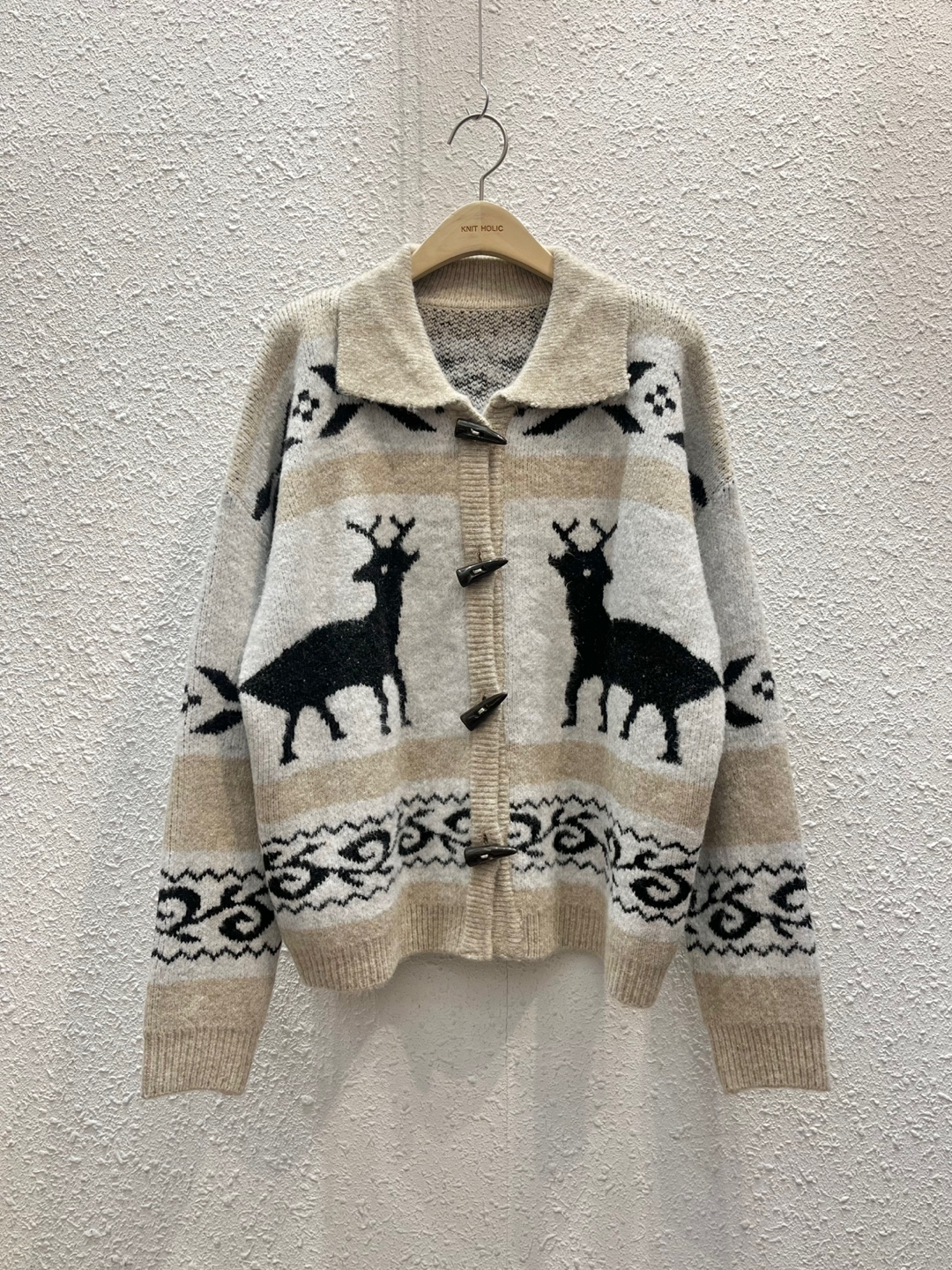ノルディックトグルボタンカラーカーディガン | 詳細画像9