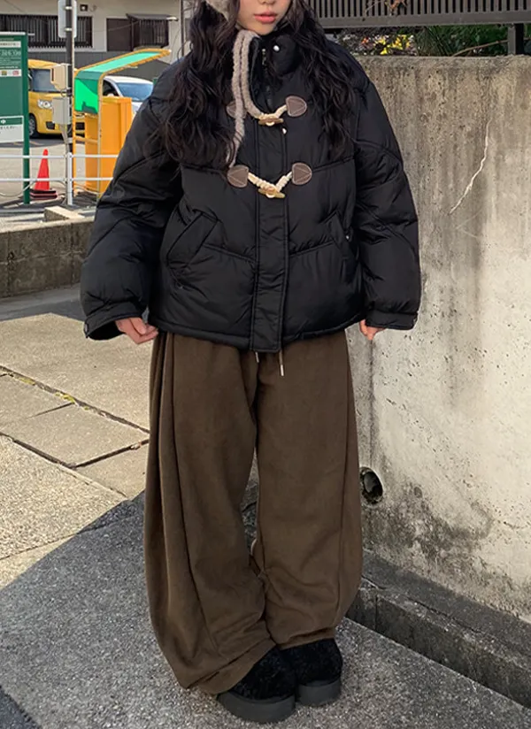裏起毛2WAYドロストコーデュロイパンツ | anyonemore | 詳細画像1