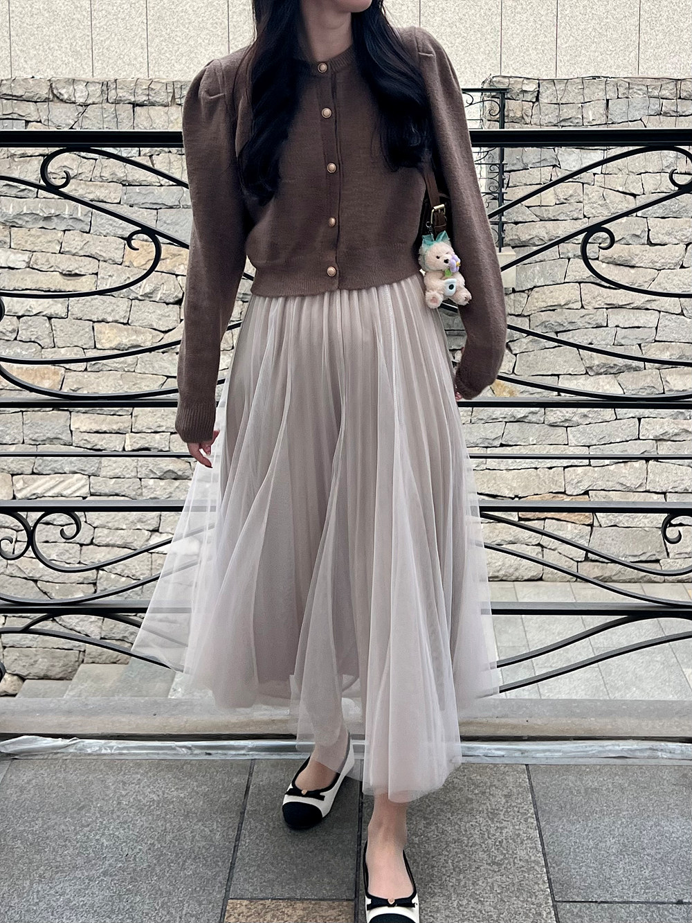 リバーシブルロングチュールスカート | 詳細画像13