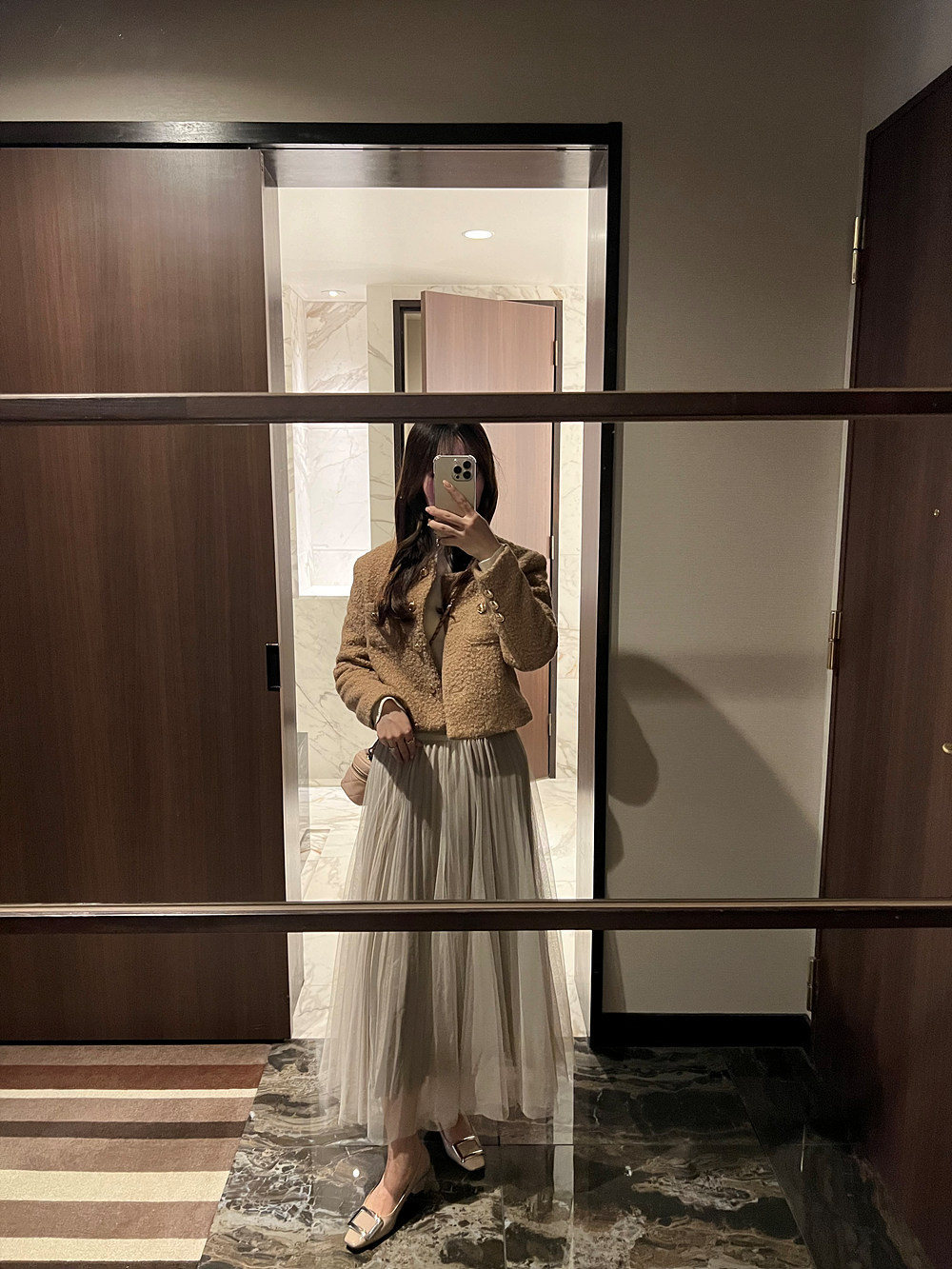 リバーシブルロングチュールスカート | 詳細画像14