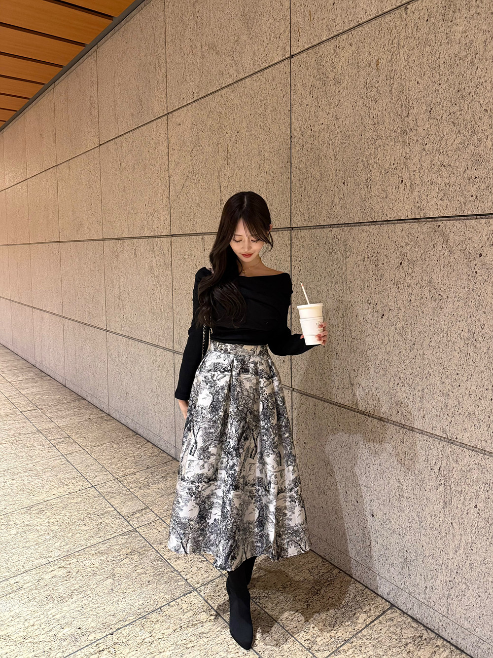 起毛クロスオフショルTシャツ | 詳細画像10