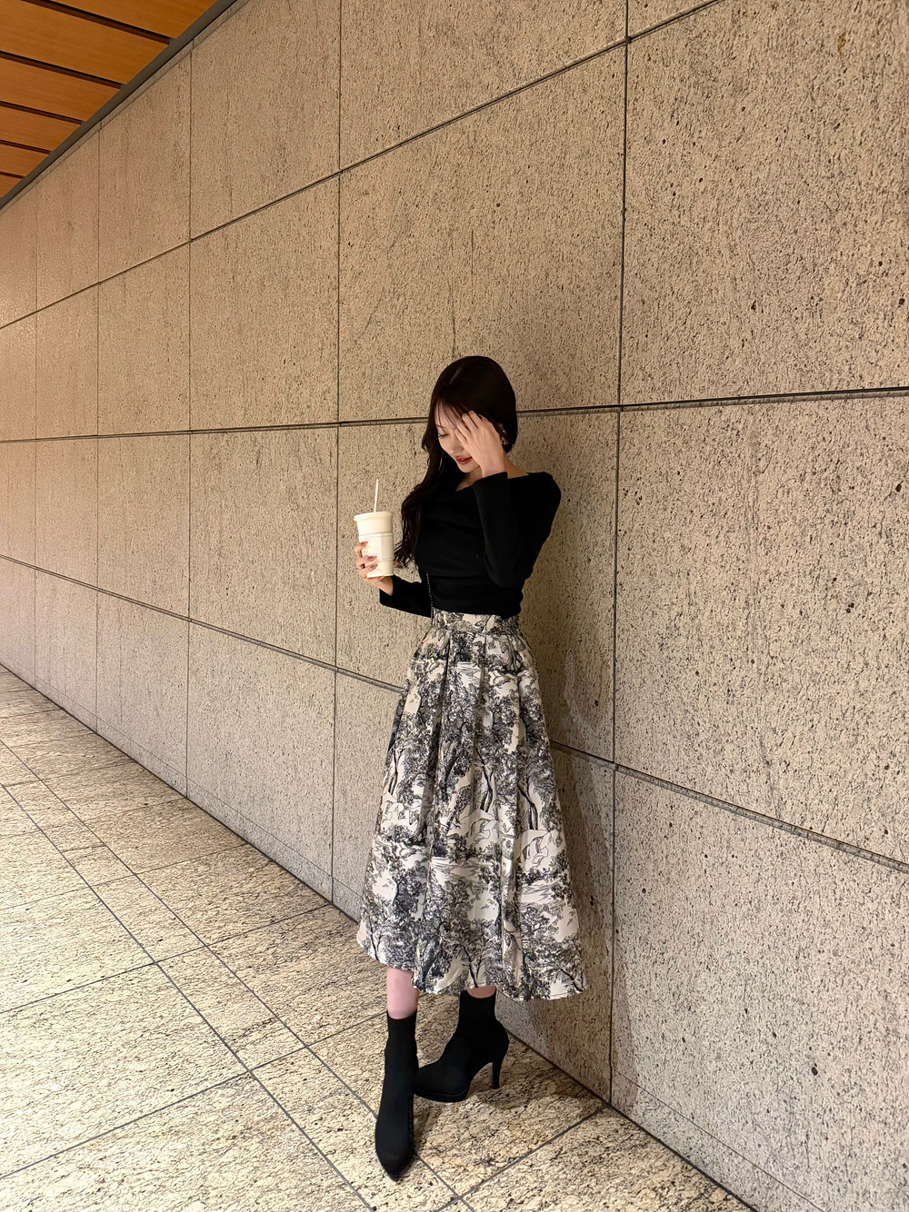 起毛クロスオフショルTシャツ | 詳細画像12