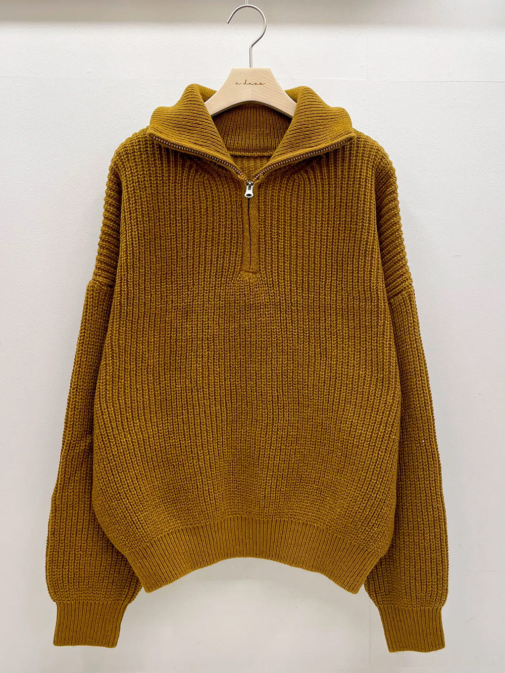 2WAYハーフジップニット | レディースファッション通販 - DHOLIC