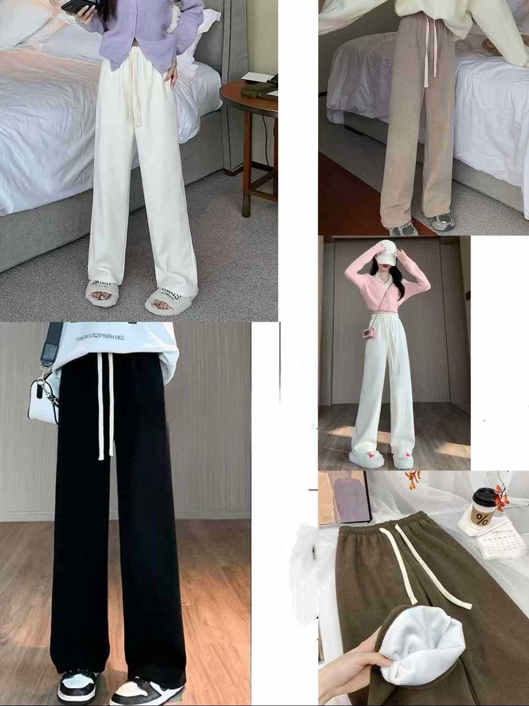 裏起毛ドロストコーデュロイワイドパンツ | 詳細画像3