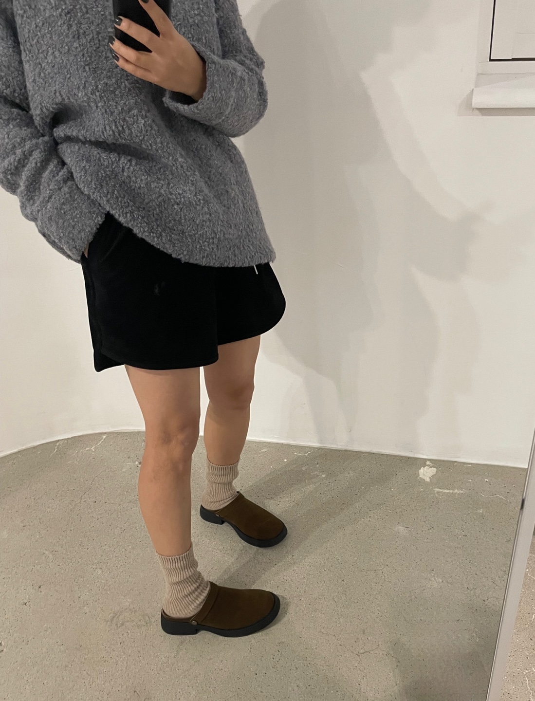 スエード調ドロストショートパンツ | 詳細画像2