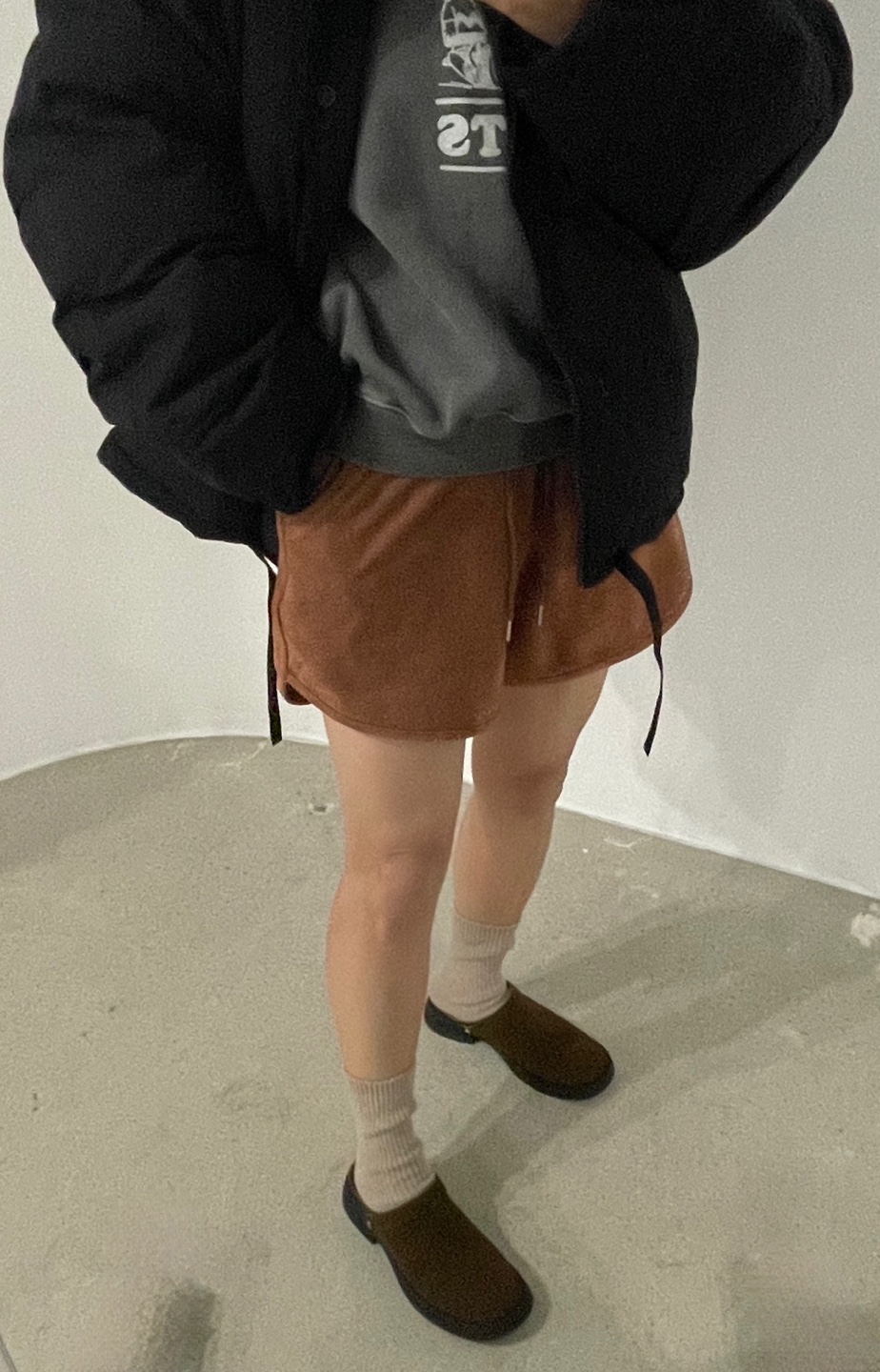 スエード調ドロストショートパンツ | 詳細画像5