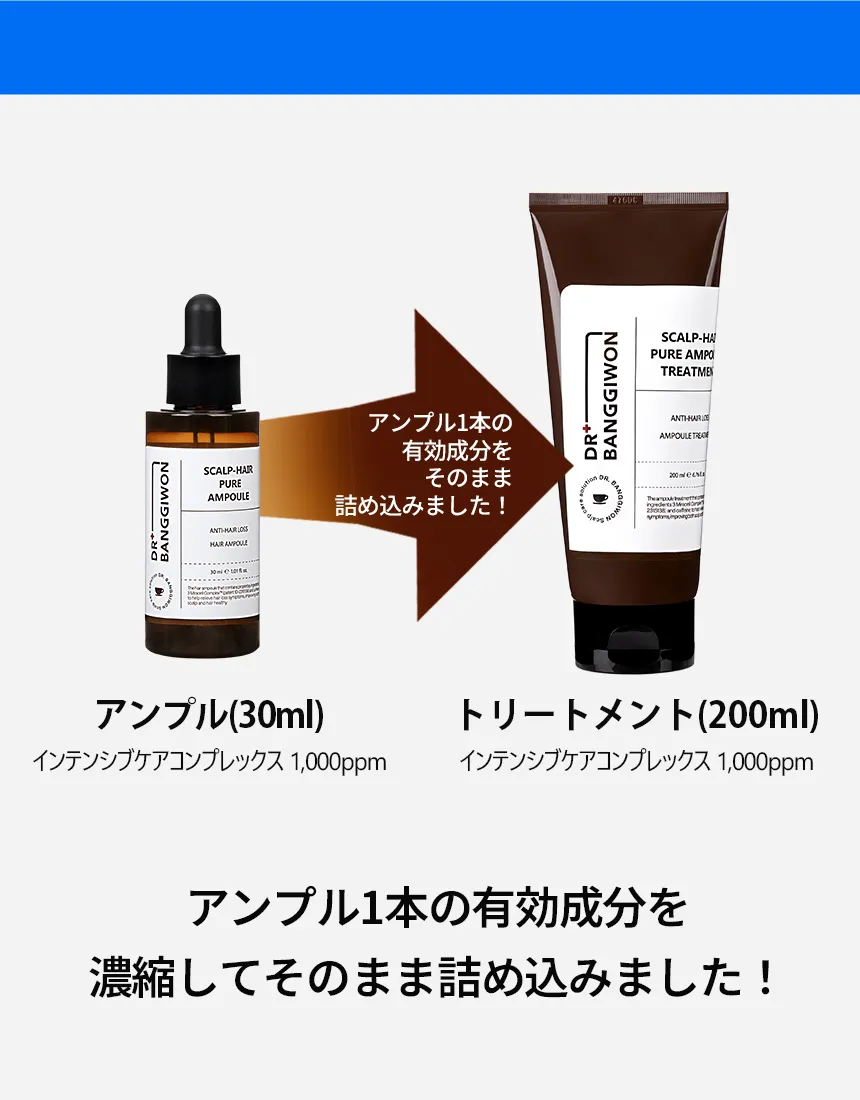 [ドクターバンギウォン] スカルプヘアピュアアンプルトリートメント | 詳細画像10