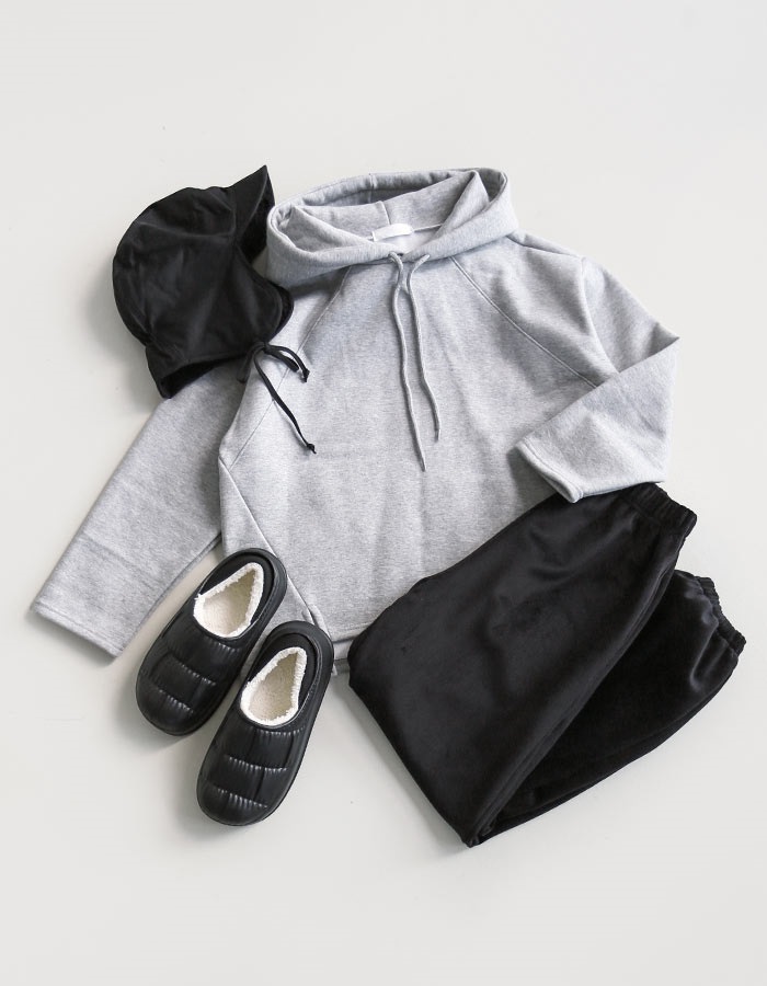 エコファー裏地リブイージージョガーパンツ | 詳細画像5