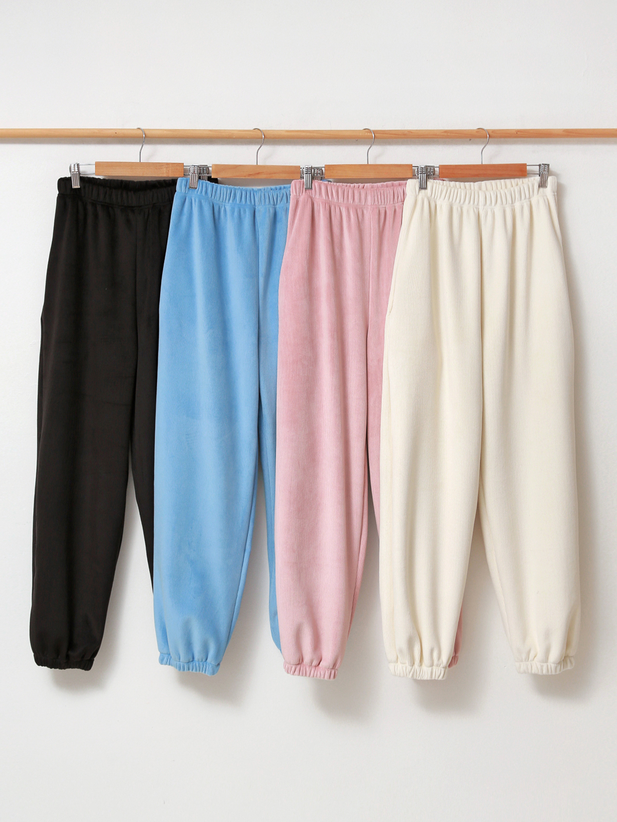 エコファー裏地リブイージージョガーパンツ | 詳細画像26