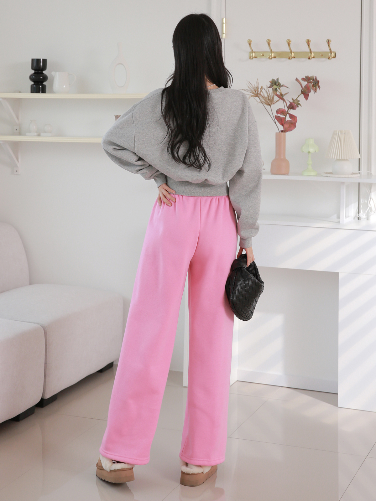 裏起毛配色ROYALロゴスウェット&イージーパンツSET | 詳細画像14