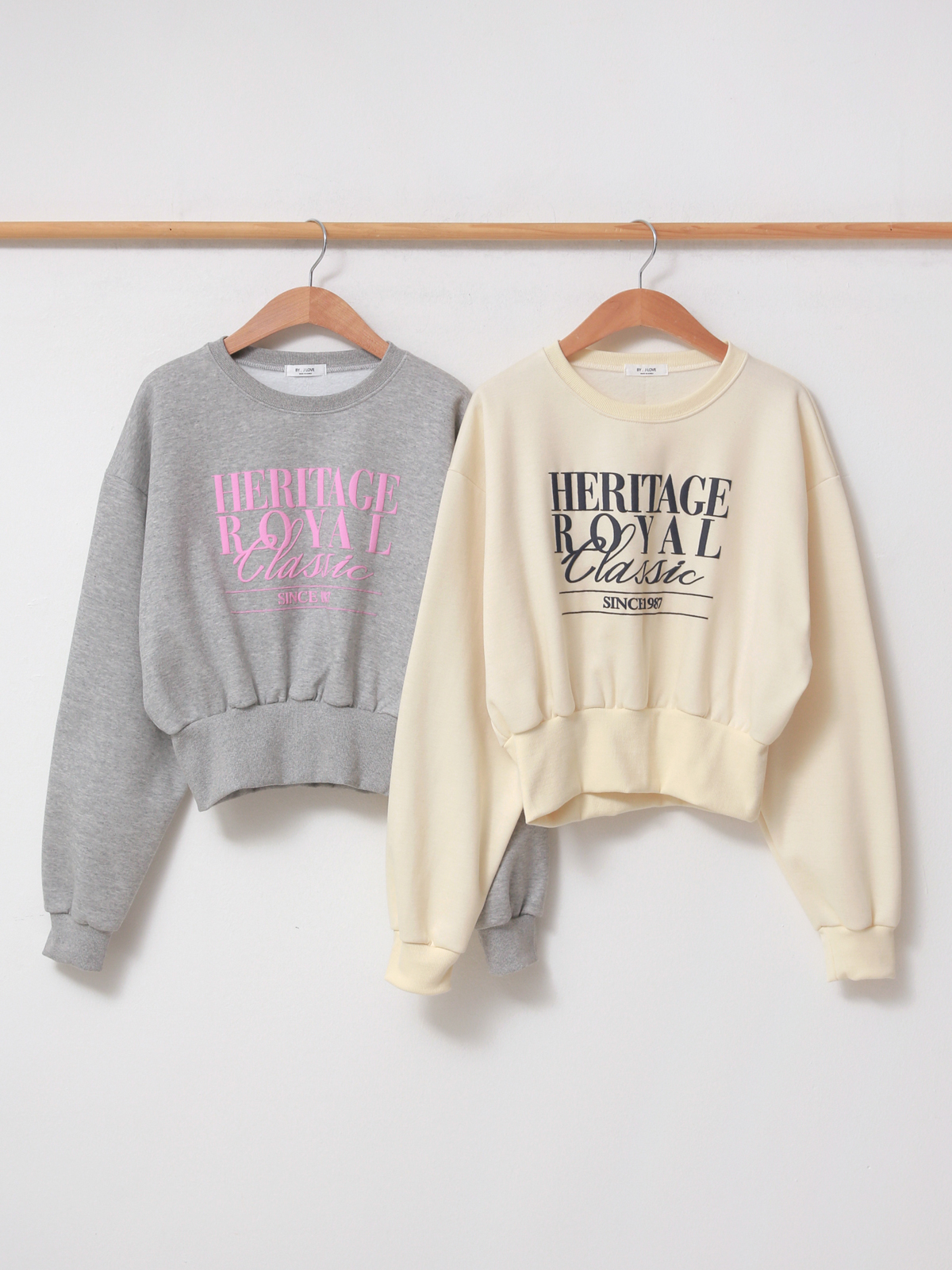 裏起毛配色ROYALロゴスウェット&イージーパンツSET | 詳細画像16