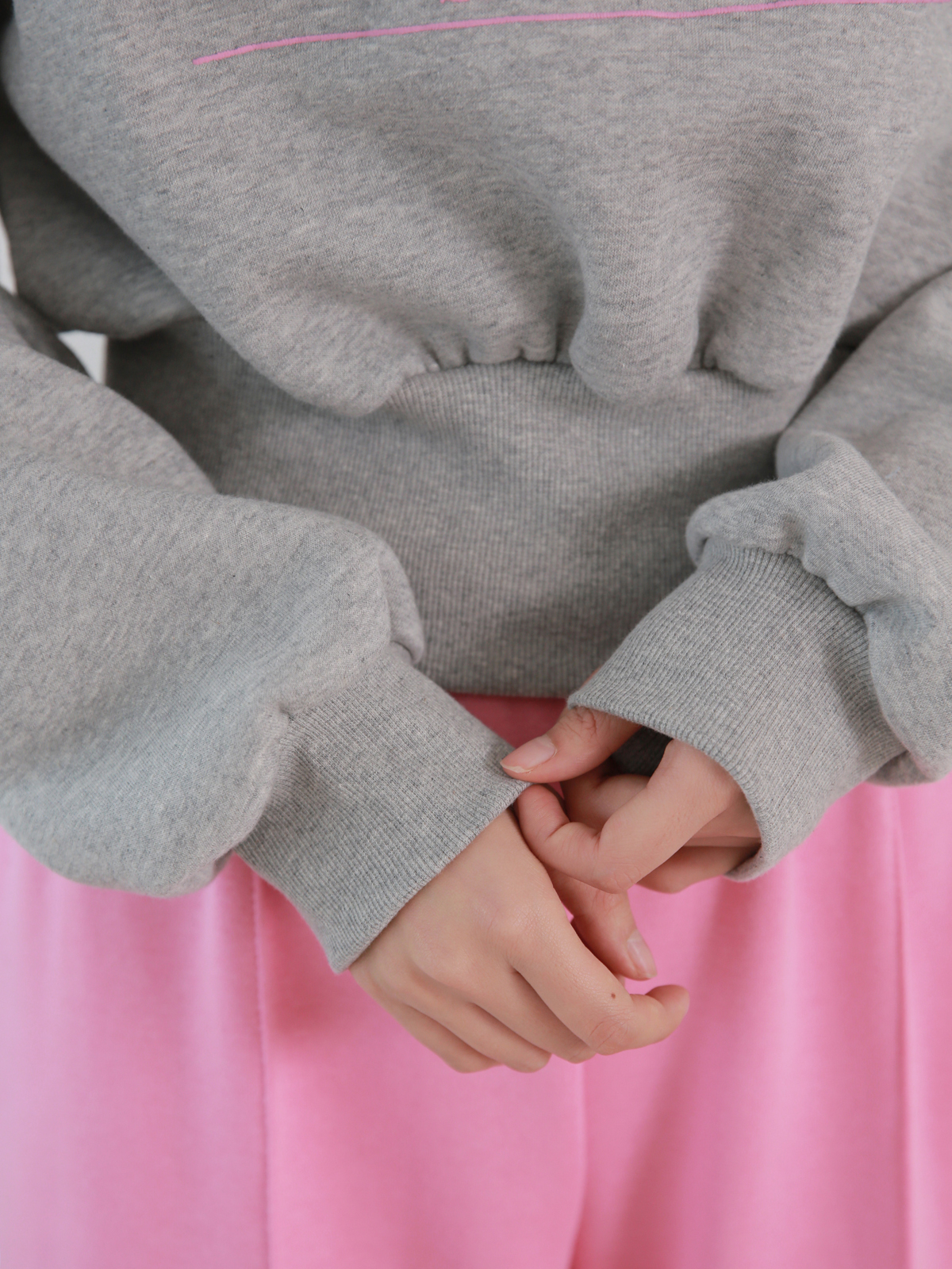 裏起毛配色ROYALロゴスウェット&イージーパンツSET | 詳細画像19