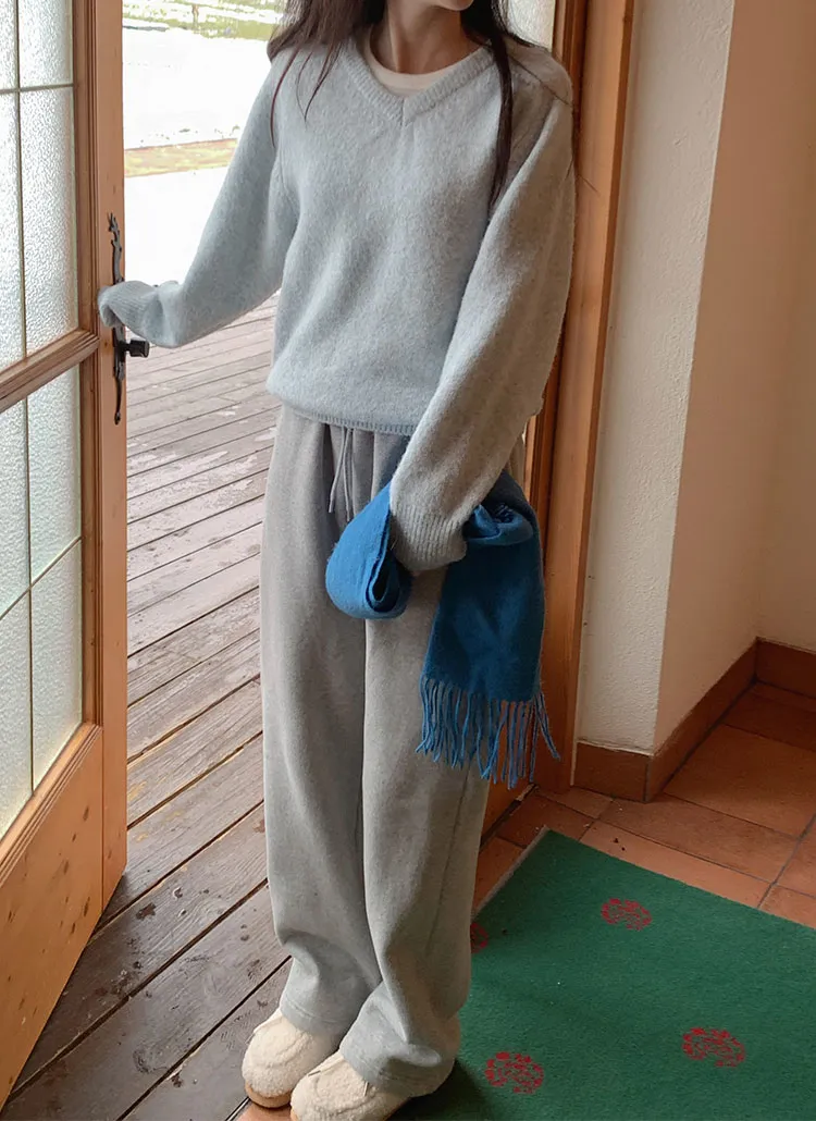 2TYPE裏起毛ドロストスウェットパンツ | cherrykoko | 詳細画像1