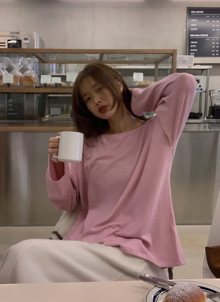 ボートネックルーズTシャツ | prostj | 詳細画像1