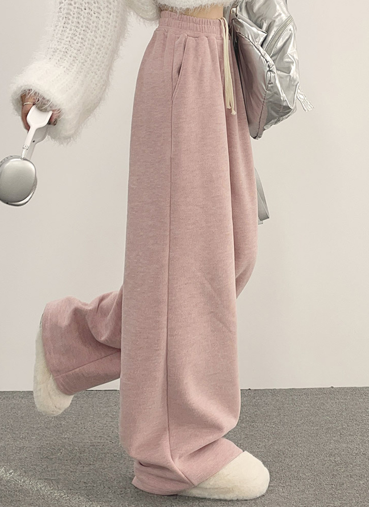 2TYPE裏起毛ワイドスウェットパンツ | レディースファッション通販
