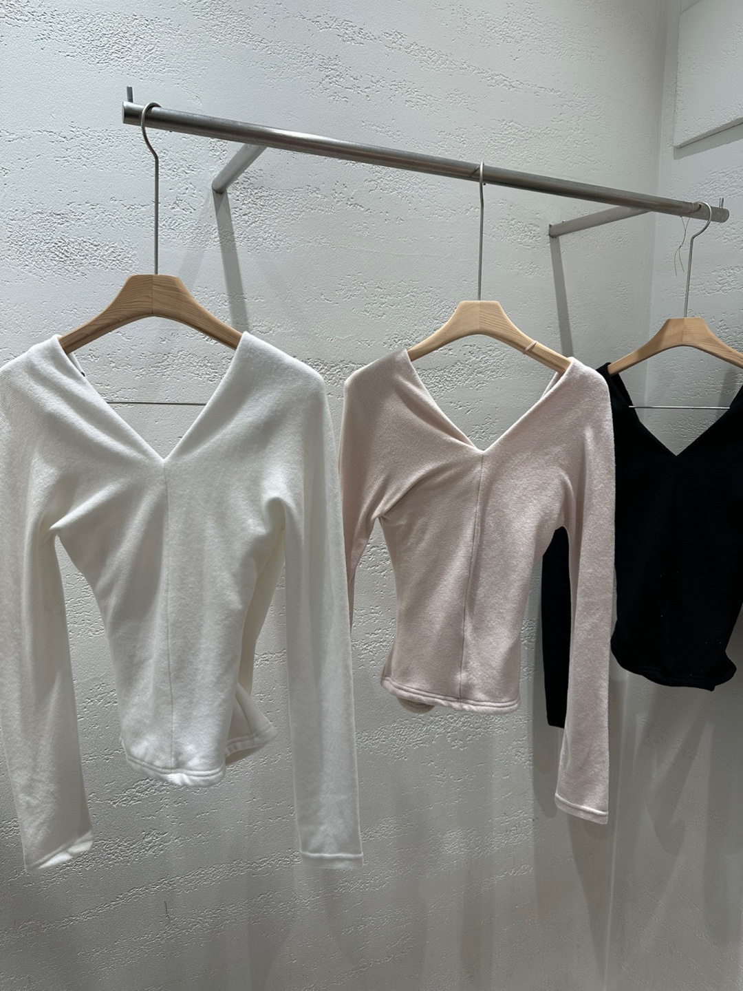 2WAY両起毛カシュクールVネックTシャツ | 詳細画像20