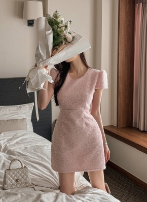 White Sequin Mini Dress – self-portrait