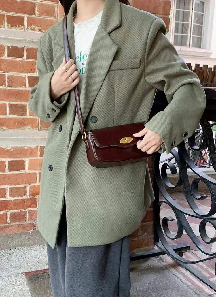 2WAYゴールドバックルレトロバッグ | whosbag | 詳細画像1