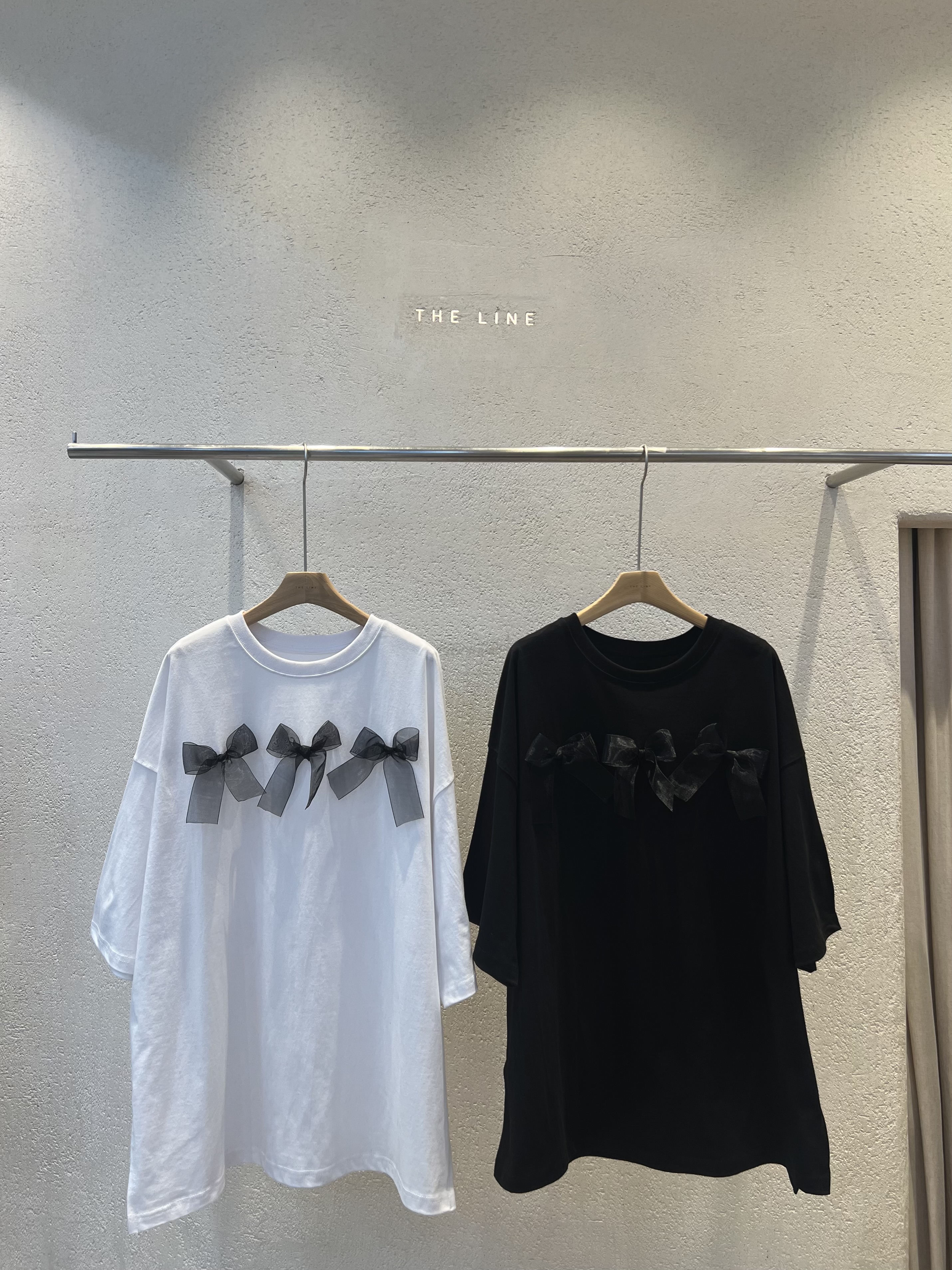 シフォンリボンスリットボクシーTシャツ | 詳細画像9