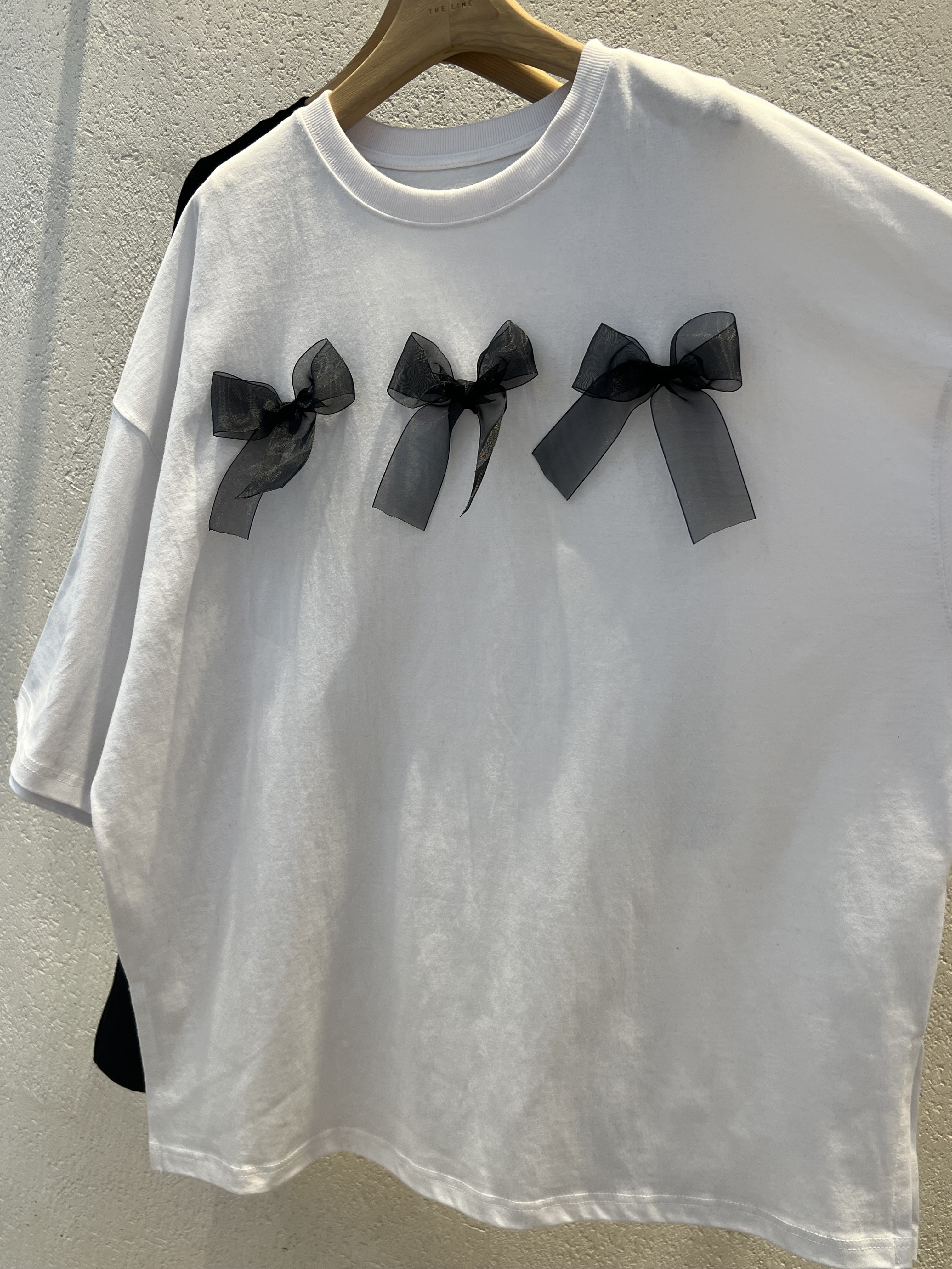 シフォンリボンスリットボクシーTシャツ | 詳細画像8