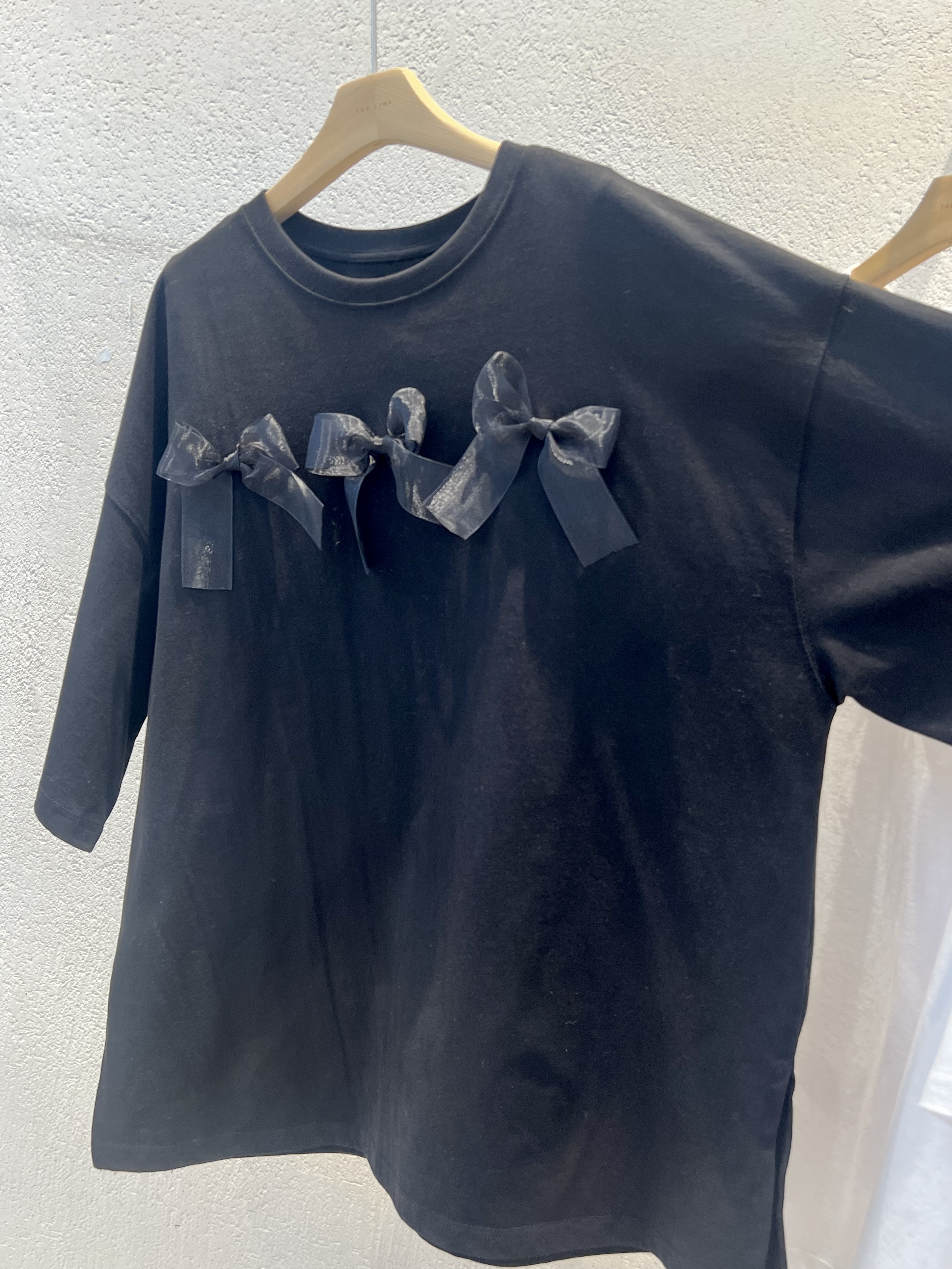 シフォンリボンスリットボクシーTシャツ | 詳細画像11