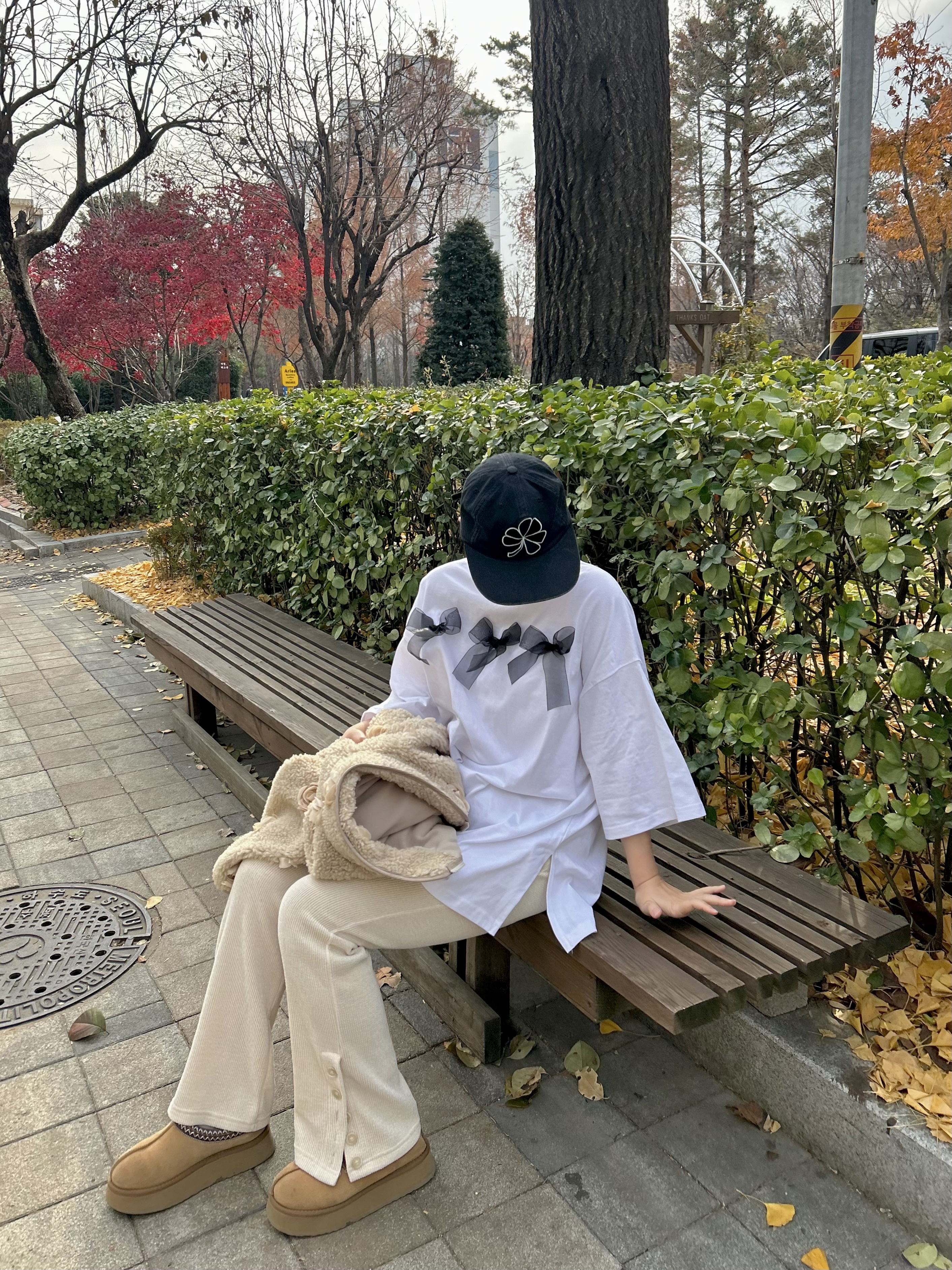 ボタンスリットフレアリブパンツ | 詳細画像9