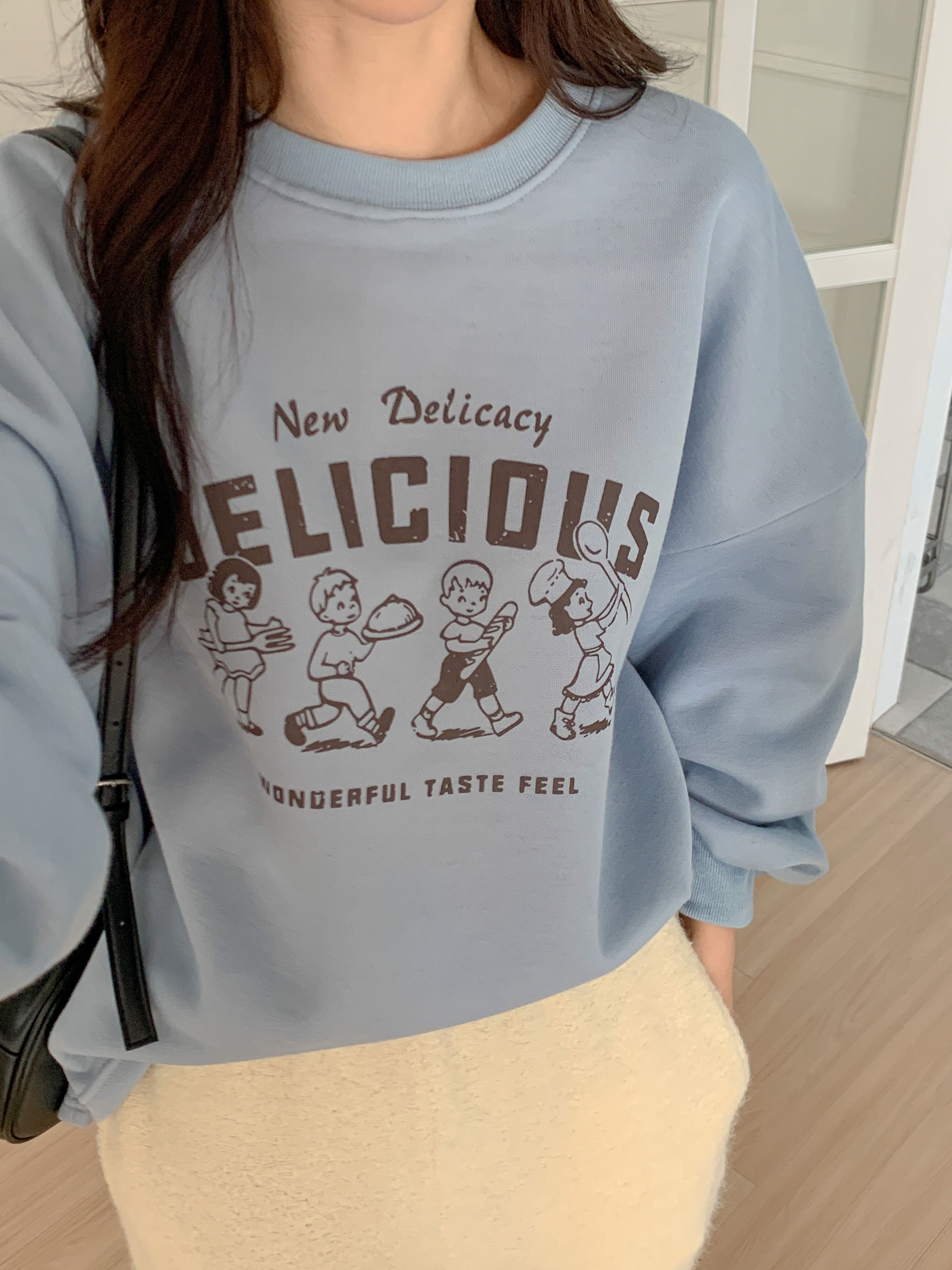 裏起毛DELICIOUSプリントスウェット | 詳細画像7