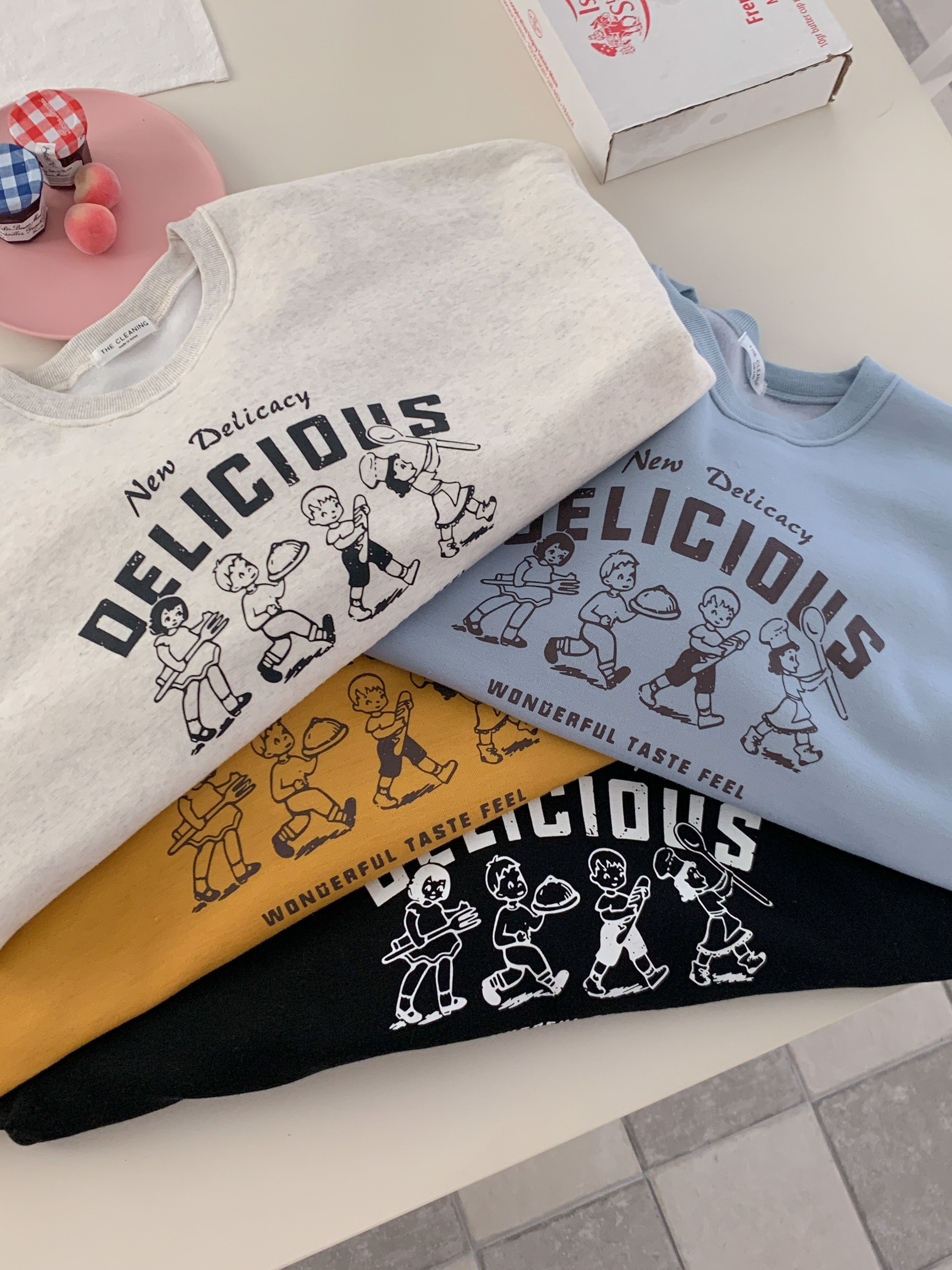 裏起毛DELICIOUSプリントスウェット | 詳細画像13