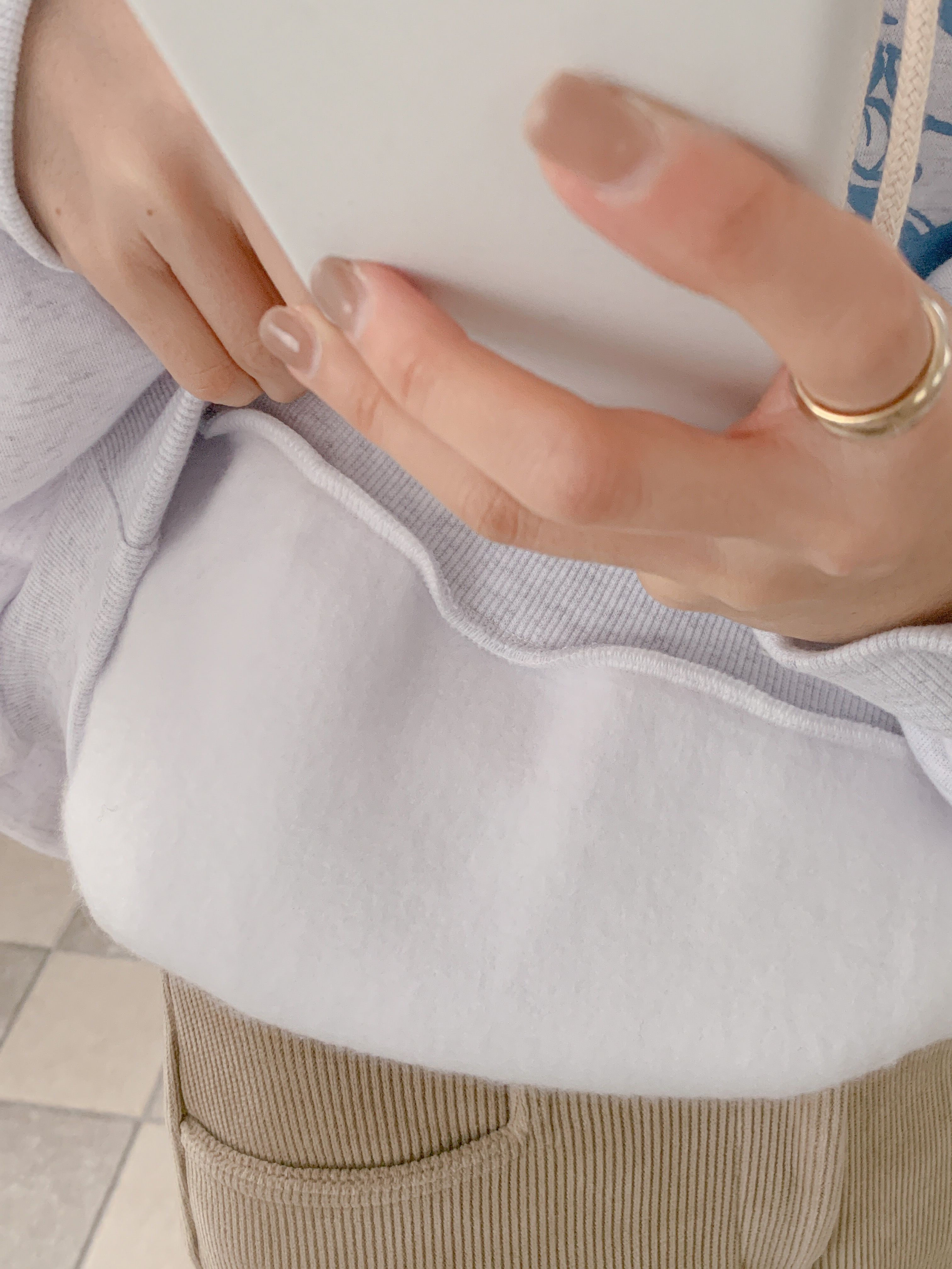 裏起毛Morningプリントマフポケットパーカー | 詳細画像13
