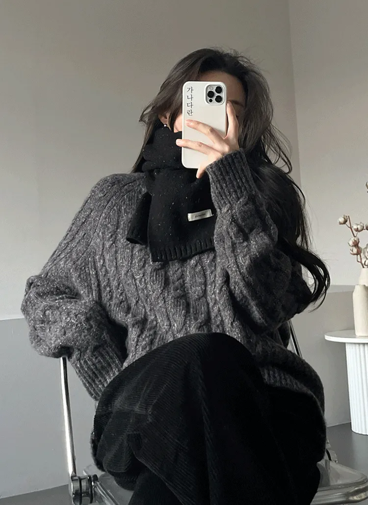 マルチケーブルニット | ganadaran | 詳細画像1