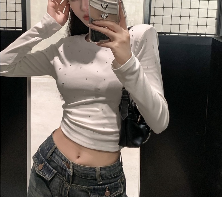 キュービッククロップドスリムTシャツ | 詳細画像8