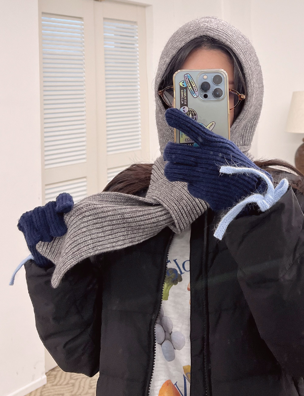 ショートマフラーバラクラバ | レディースファッション通販 - DHOLIC