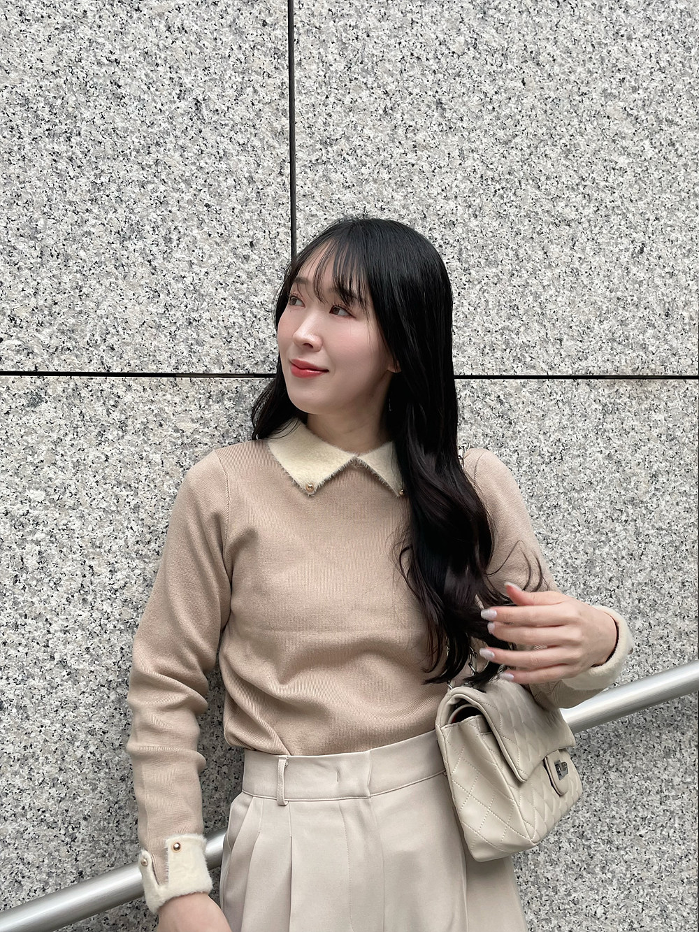 配色カラーファータッチニット | 詳細画像7