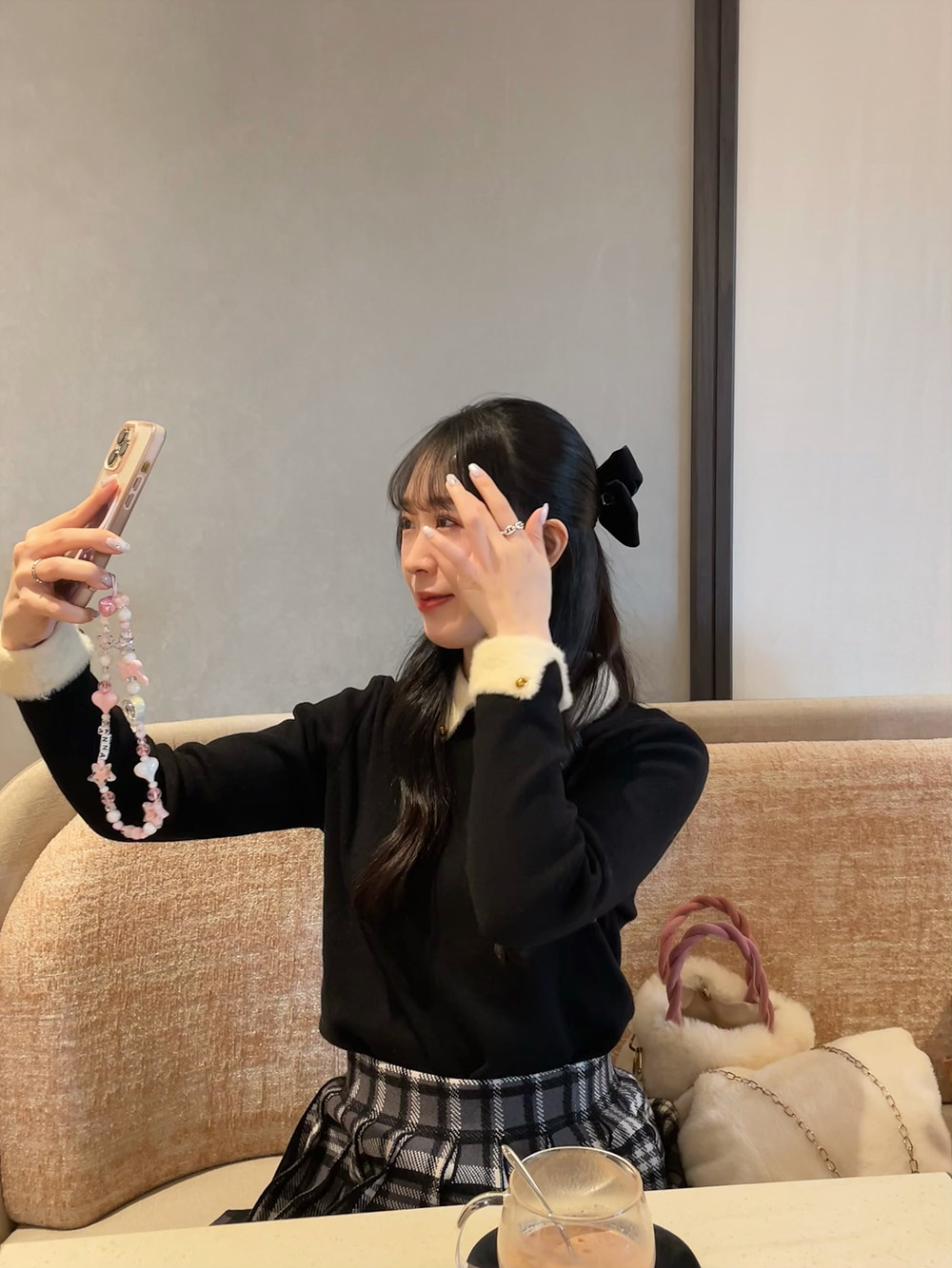 配色カラーファータッチニット | 詳細画像13