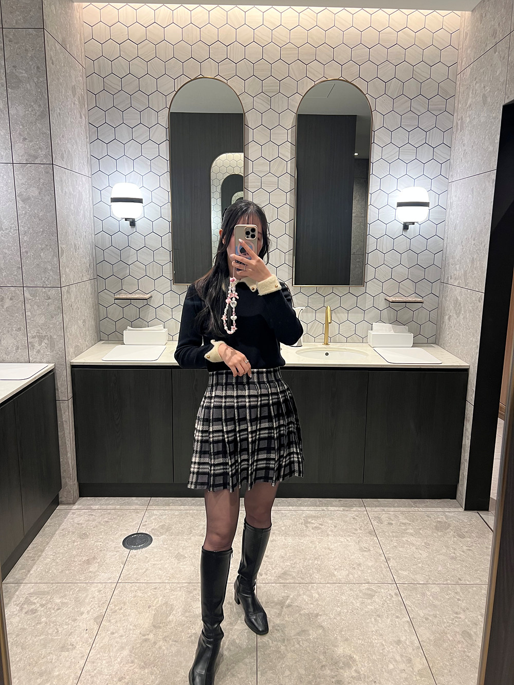 配色カラーファータッチニット | 詳細画像18