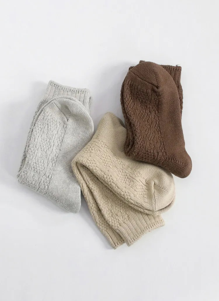 エンボスソックス | whosbag | 詳細画像1