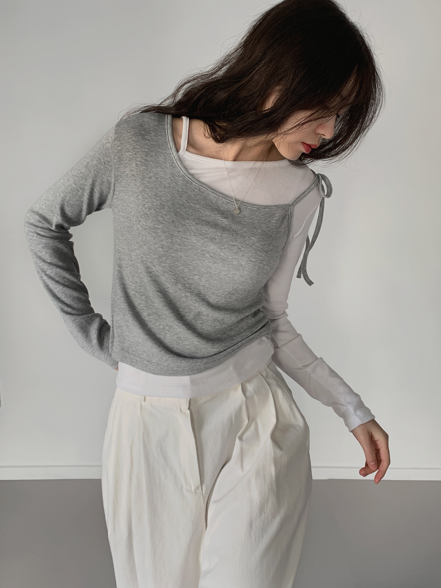 アシメネックTシャツ2SET | 詳細画像3