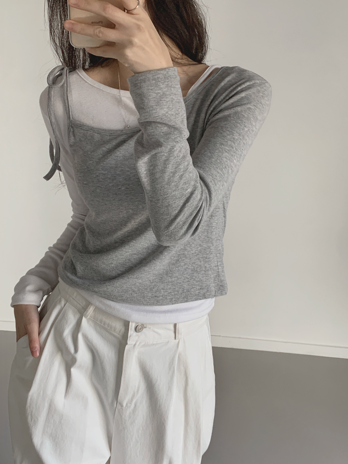 アシメネックTシャツ2SET | 詳細画像12