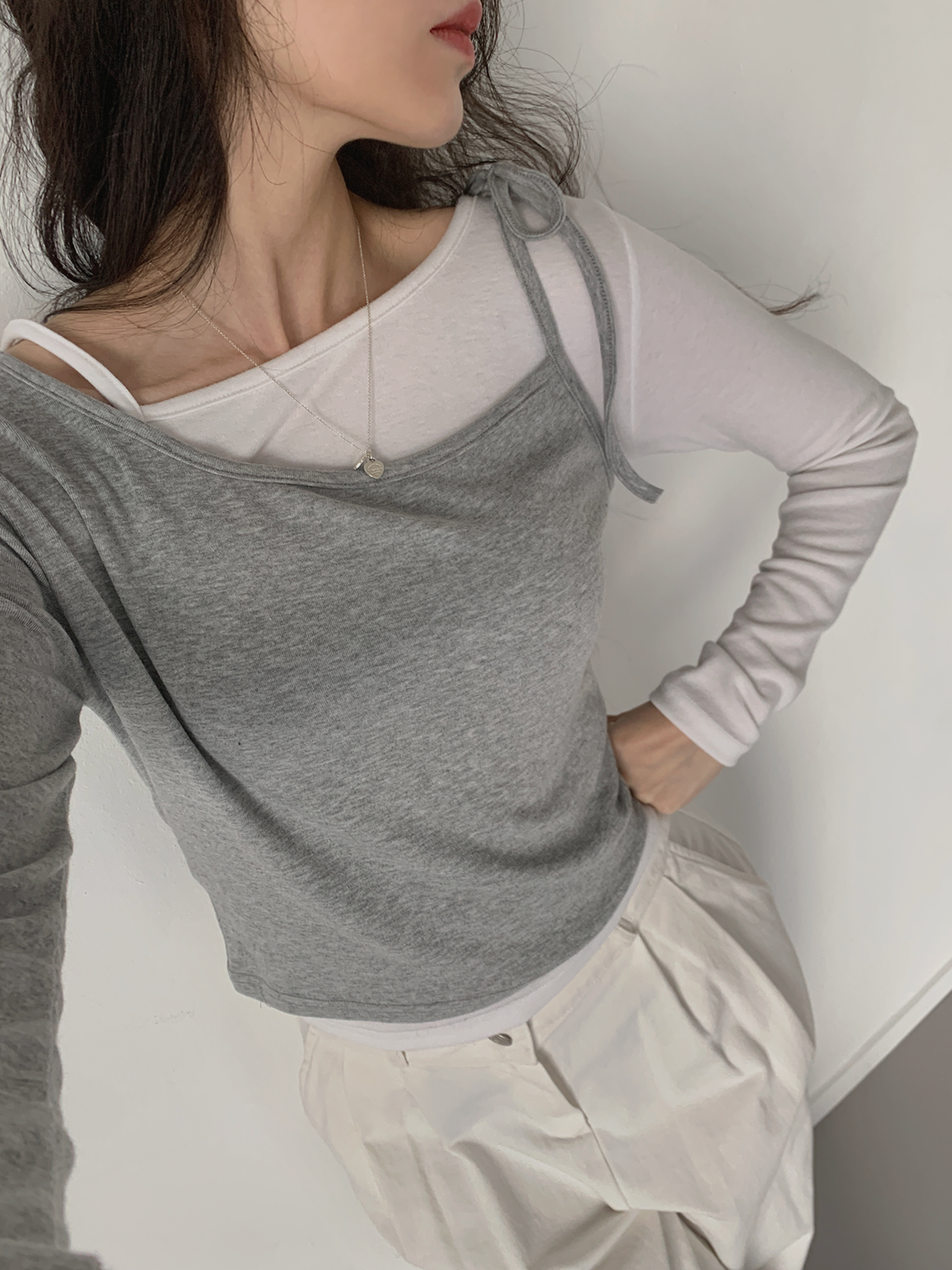 アシメネックTシャツ2SET | 詳細画像13