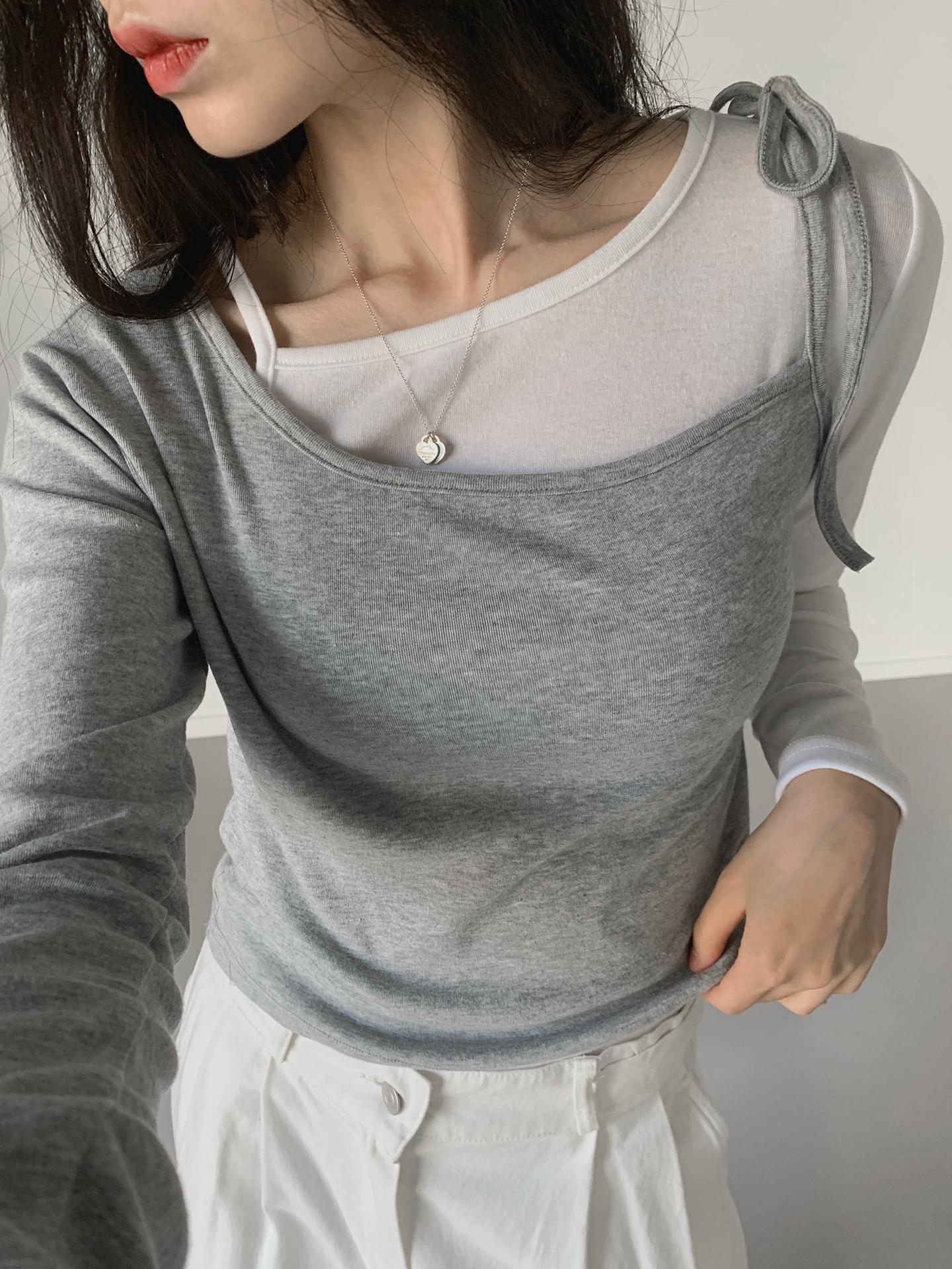 アシメネックTシャツ2SET | 詳細画像7