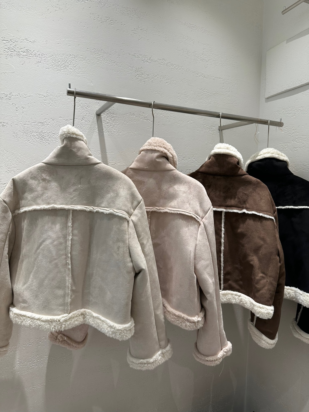 2WAYトグルボタンムートン調ジャケット | 詳細画像20