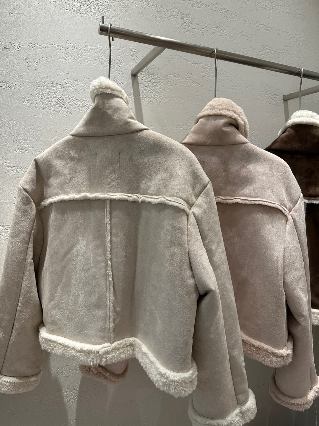 2WAYトグルボタンムートン調ジャケット | 詳細画像21