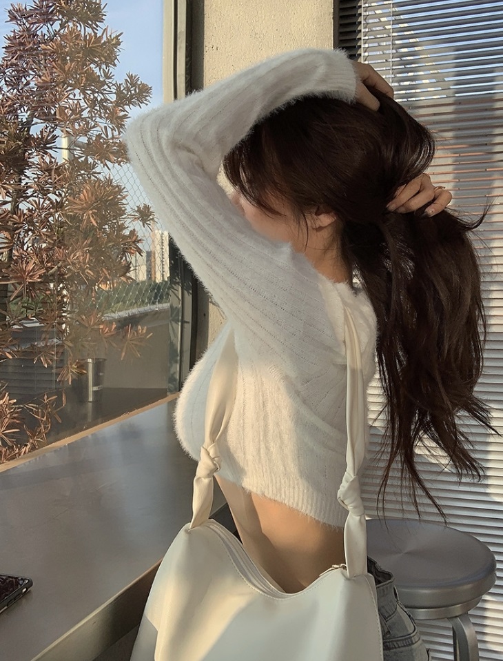 クロップドソフトリブスリムニット | 詳細画像14