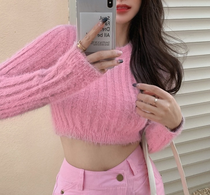 クロップドソフトリブスリムニット | 詳細画像15